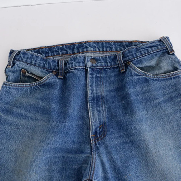 Vintage Great Western Garment Mid-wash Relaxed Fit Western Cowboy Blue Jeans 38 - Picture 9 of 15